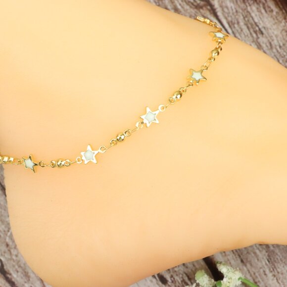 "Dainty Anklet for Women – Elegant Everyday Jewelry & Perfect Gift | MLCRC1205 - Picture 5 of 10